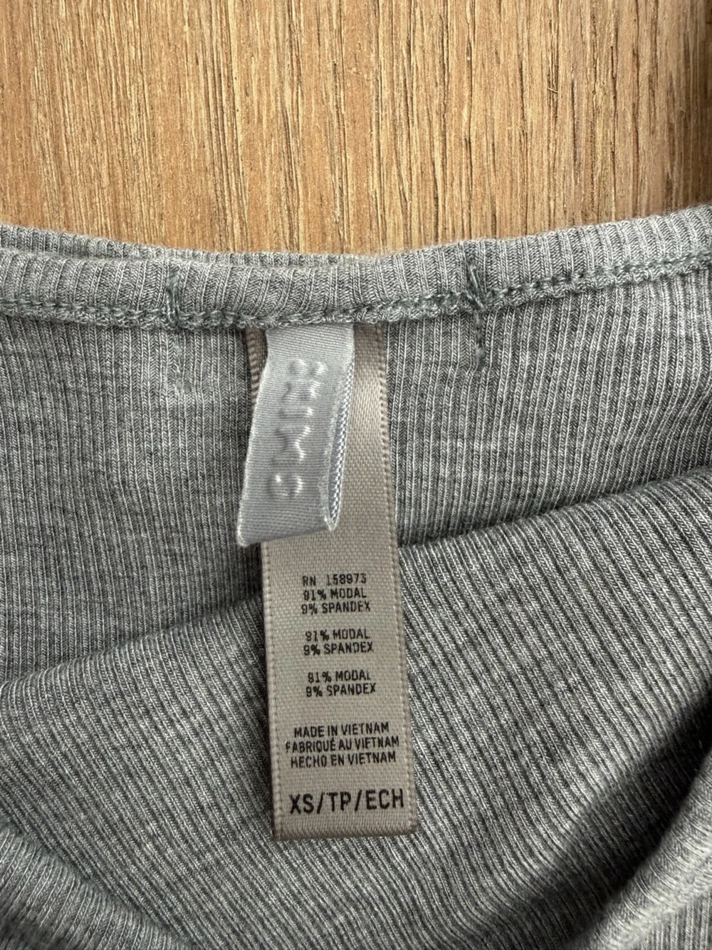 SKIMS Soft Lounge Long Slip Dress in Heather Grey - Picture 4 of 4